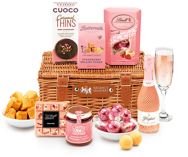 Birthday Ladies' Gift Hamper With Italian Sparkling Rosé